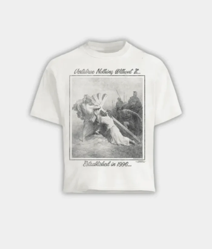 Vertabrae Carry Through T-Shirt White