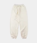 Vertabrae Double Logo Sweatpants Cream