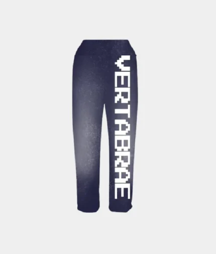 Vertabrae Logo Sweatpants Navy/White