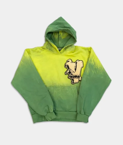 Vertabrae V Moss Hoodie Green